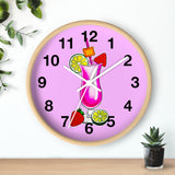 Wall Clock v3 Pink