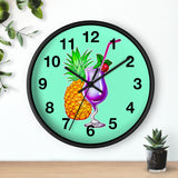 Wall Clock v4 Light Teal