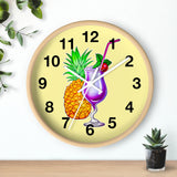 Wall Clock v4 Yellow