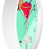 Wall Clock v2 Light Teal