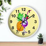 Wall Clock v4 Yellow
