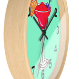 Wall Clock v2 Light Teal