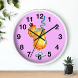 Wall Clock v5 Pink