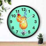 Wall Clock v5 Light Teal