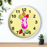 Wall Clock v3 Yellow