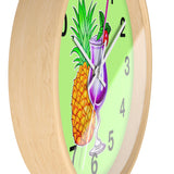 Wall Clock v4 Vivid Green