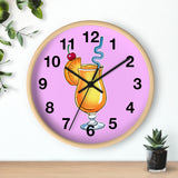 Wall Clock v5 Pink