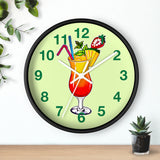 Green Wall Clock