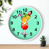Light Teal Wall Clock