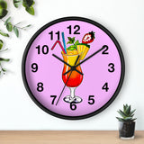 Pink Wall Clock