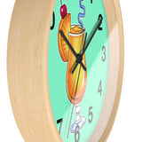 Wall Clock v5 Light Teal