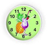 Wall Clock v4 Vivid Green