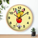 Yellow Wall Clock