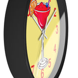 Wall Clock v2 Vivid Yellow