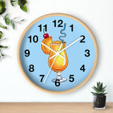 Wall Clock v5 Blue