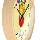 Yellow Wall Clock