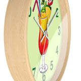 Green Wall Clock