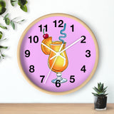 Wall Clock v5 Pink