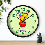 Green Wall Clock
