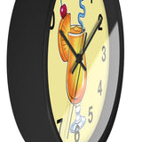 Wall Clock v5 Yellow
