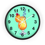 Wall Clock v5 Light Teal