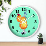 Wall Clock v5 Light Teal