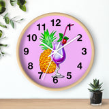 Wall Clock v4 Pink