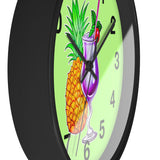 Wall Clock v4 Vivid Green