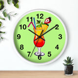 Vivid Green Wall Clock