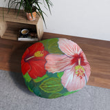 Tufted Floor Pillow, Round