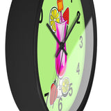 Wall Clock v3 Vivid Green