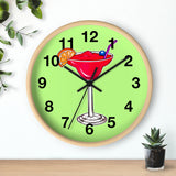 Wall Clock v2 Vivid Green