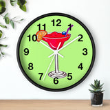 Wall Clock v2 Vivid Green