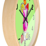 Wall Clock v3 Vivid Green