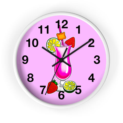 Wall Clock v3 Pink