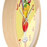 Vivid Yellow Wall Clock