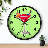 Wall Clock v2 Vivid Green