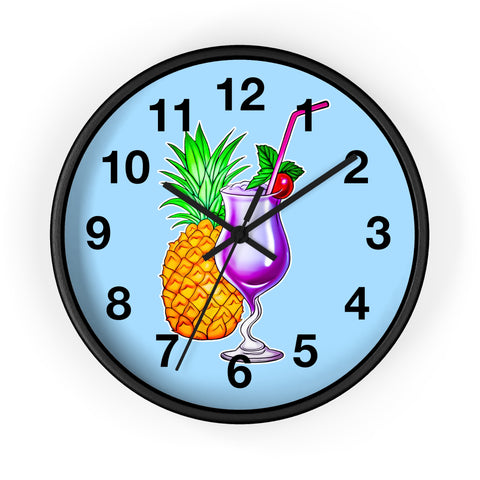 Wall Clock v4 Blue