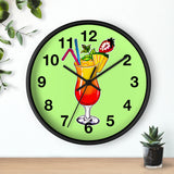 Vivid Green Wall Clock