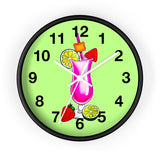 Wall Clock v3 Vivid Green