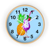 Wall Clock v4 Blue