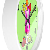 Wall Clock v3 Vivid Green