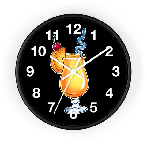 Wall Clock v5 Black