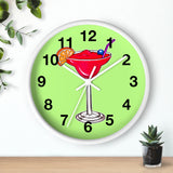 Wall Clock v2 Vivid Green