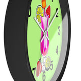 Wall Clock v3 Vivid Green