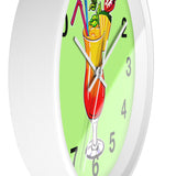 Vivid Green Wall Clock