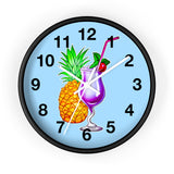 Wall Clock v4 Blue